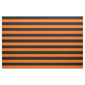Tissu de bandes orange/noir (Fat Quarter)