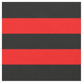 Tissu de bandes rouge/noir (Fermer)