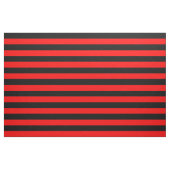 Tissu de bandes rouge/noir (Fat Quarter)