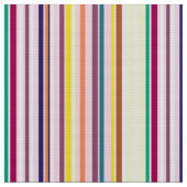 Tissu de bandes verticales colorées (Fermer)