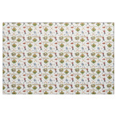 Tissu De Baseball Avec Joueurs En Action (Fat Quarter)