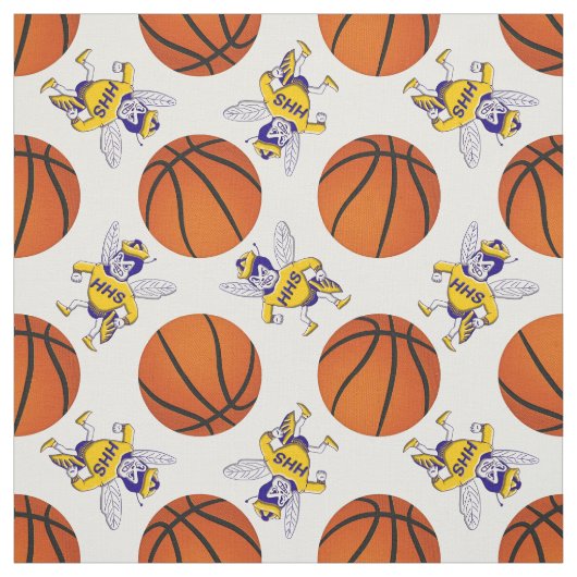 Tissu de basket-ball Hornet (Échantillon)