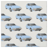 Tissu de bleu glacier de SM de Citroen (Échantillon)