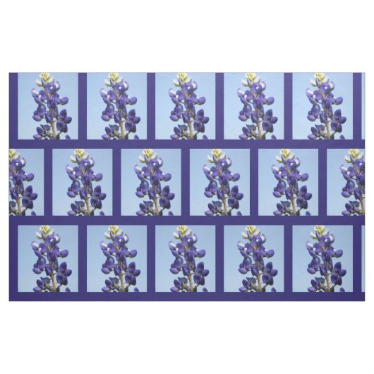 Tissu de Bluebonnet de Texas (Fat Quarter)