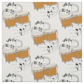 Tissu de bongos (Échantillon)