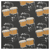 Tissu de bongos - obscurité (Échantillon)