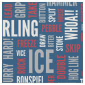 Tissu de bordage de masselotte - rouge, blanc et (Fermer)