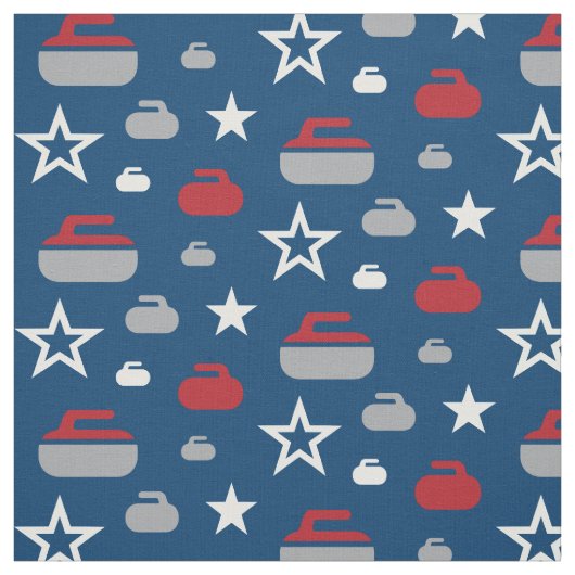 Tissu de bordage de rouge, blanc et bleu de roches (Échantillon)