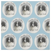 Tissu de border collie (Échantillon)