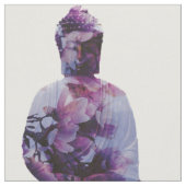 Tissu de Bouddha de fleurs de cerisier (Fermer)