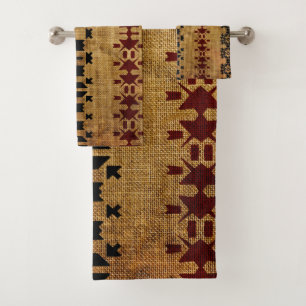 Tissu de boue rustique occidental