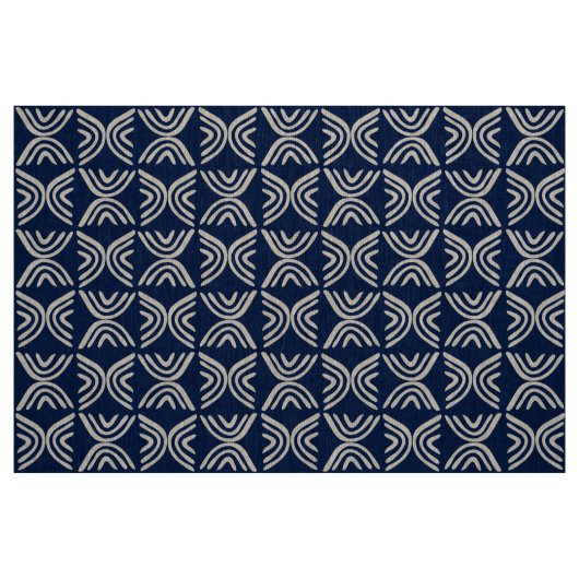 Tissu de boue Style 080215 - Indigo 001744 (Fat Quarter)