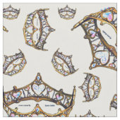 Tissu de broche de couronne dorée Reine-darker (Fermer)