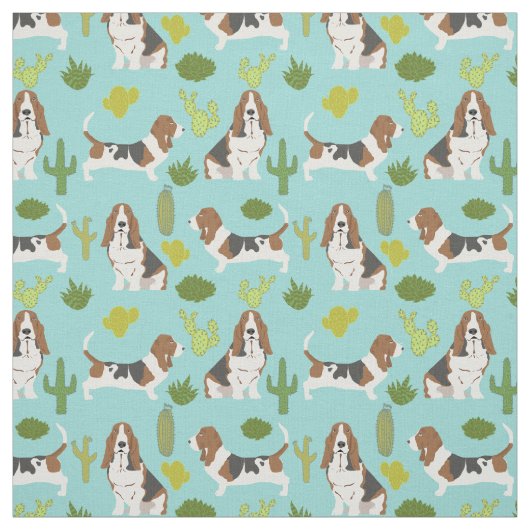 Tissu de cactus de la coque - tissu de chien pour  (Échantillon)