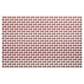 Tissu de camion de pompiers rouges (Yard)