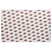 Tissu de camion rouge (Fat Quarter)