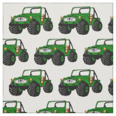 Tissu de camion tout-terrain vert (Échantillon)