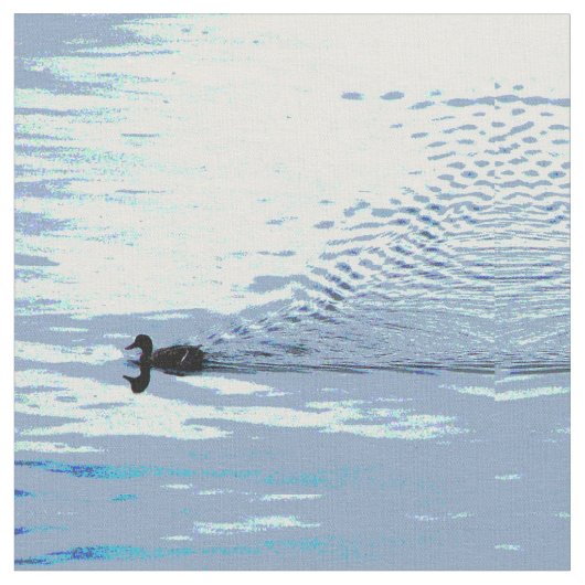 Tissu de canard et d'ondulation (Fermer)