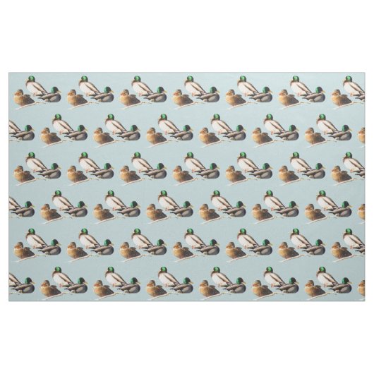 Tissu de canards de Mallard (Fat Quarter)