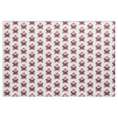 Tissu de Carlin de Noël adorable (Yard)
