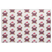 Tissu de Carlin de Noël adorable (Fat Quarter)