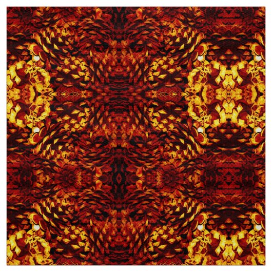 Tissu de Carnaval Cônes de Pin (Échantillon)