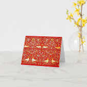 Tissu de Carte pour notes-Cru/Mode-William Morris (Fleur jaune)