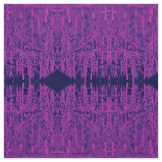 Tissu de cattails violets (Échantillon)