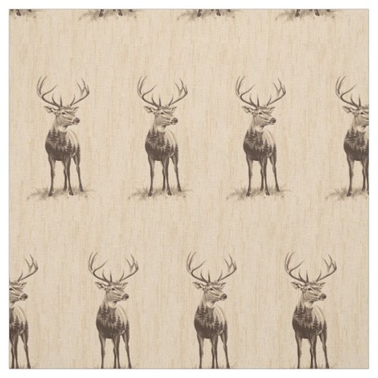 Tissu de cerf (Échantillon)