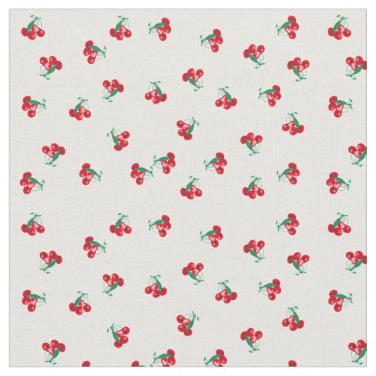 Tissu de cerises (Fermer)