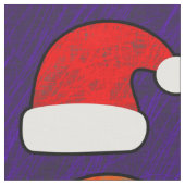 tissu de chapeaux santa (Fermer)