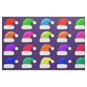 tissu de chapeaux santa (Fat Quarter)