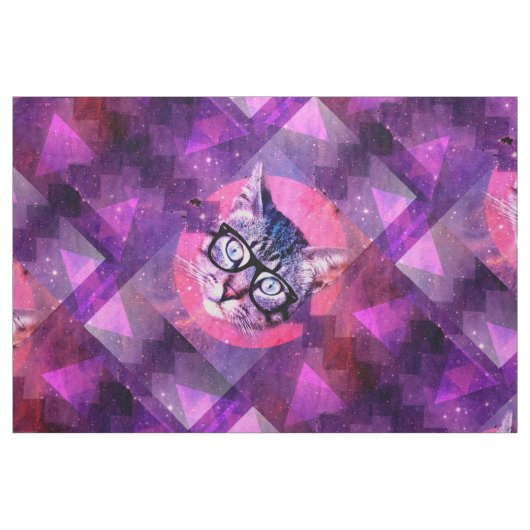 tissu de chat illuminati (Fat Quarter)