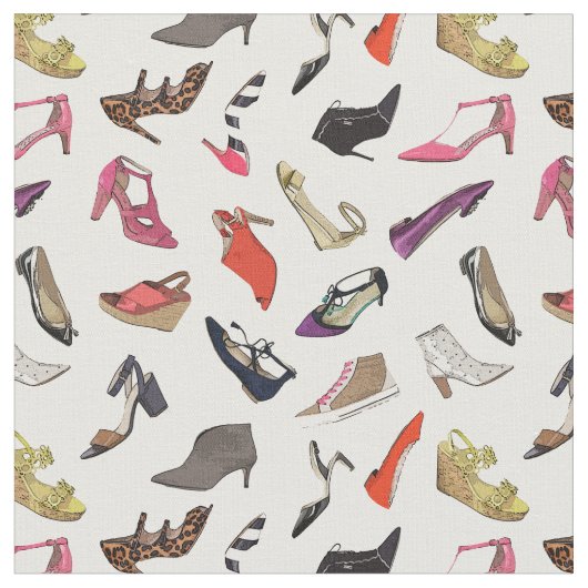 Tissu de chaussures de mode tendance (Fermer)