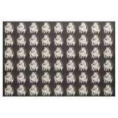 Tissu de cheval blanc (Fat Quarter)
