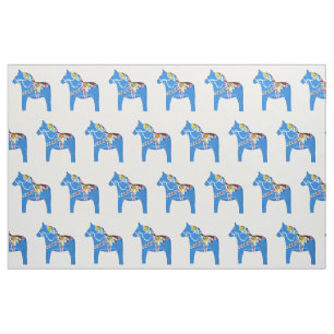 Tissu de Cheval Bleu