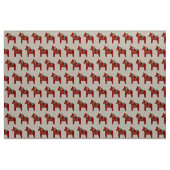 Tissu de cheval Dala en lin naturel (Yard)