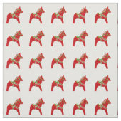 Tissu de cheval de Dala de Noël (Échantillon)