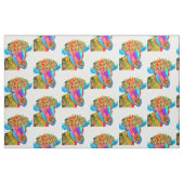 Tissu de chèvre mignon et coloré (Yard)