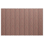 Tissu de Chevron d'empreinte de léopard (Fat Quarter)