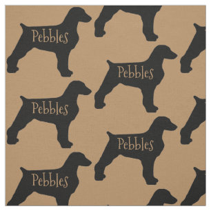 Tissu de chien breton personnalisé