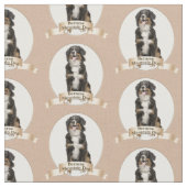 Tissu de chien de Bernese Mt. (Fermer)