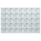 Tissu de chien mignon (Fat Quarter)