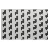 Tissu de chien papillon (Fat Quarter)