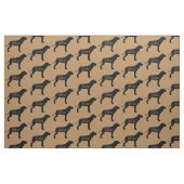 Tissu de chien sur mesure (Fat Quarter)