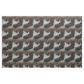 Tissu de chiot de chien de basset (Fat Quarter)