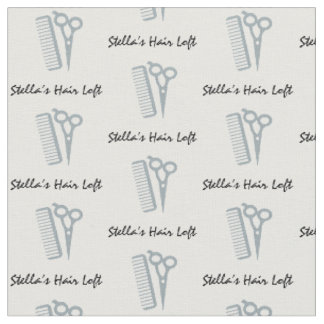 Tissu de cisaillement gris du coiffeur personnalis
