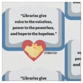 TISSU DE CITATION DE BIBLIOTHÈQUE (fermé)