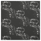 Tissu de clarinette - obscurité (Échantillon)