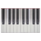 Tissu de clavier de piano (Fat Quarter)